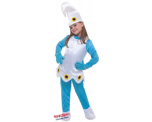 Costume carnevale - FOLLETTINA BLU